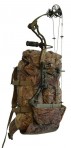 Eberlestock Blue Widow shown with ARCG Butt Bucket.  Also included in this package are Zip in Panel and 2 Liter Hydration.  Bow not included, imagine that.