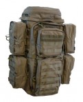 Eberlestock FACtrack Packege shown with included AN2P modular 2 liter pouches
